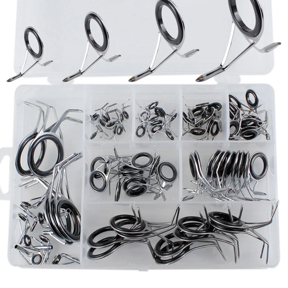 Ice Fishing Rods Fishing Rod Guide Ring Office Outdoor 290g/box Fine Workmanship Parts Replacement Stainless Steel
Ice Fishing Rods Fishing Rod Guide Ring Office Outdoor 290g/box Fine Workmanship Parts Replacement Stainless Steel