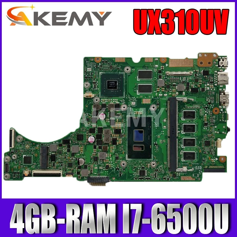 Материнская плата UX310UV для ноутбука ASUS UX410UQ (14 дюймов) UX410U UX310U оригинальная материнская плата 4 ГБ-ОЗУ
Материнская плата UX310UV для ноутбука ASUS UX410UQ (14 дюймов) UX410U UX310U оригинальная материнская плата 4 ГБ-ОЗУ