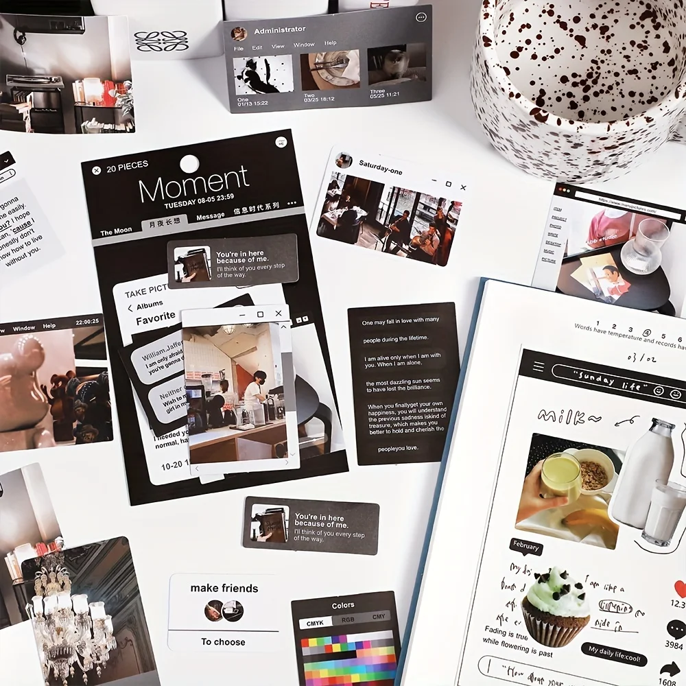 20 Sheets Magazine Landscape Creative Stickers for Scrapbooking DIY Decorative Material Collage Journaling
20 Sheets Magazine Landscape Creative Stickers for Scrapbooking DIY Decorative Material Collage Journaling