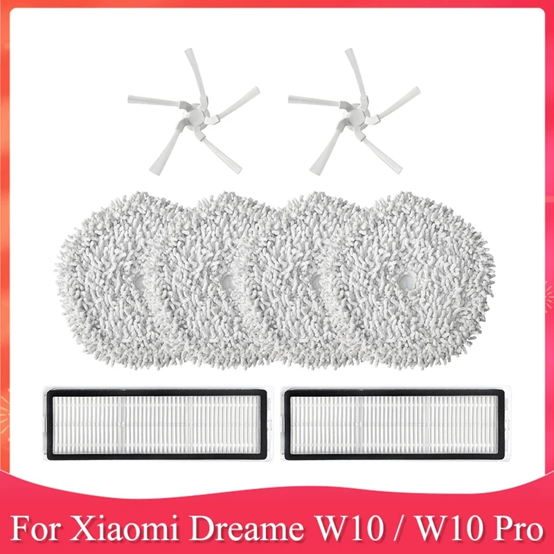 Mop Cloth HEPA Filter Side Brush For Xiaomi Dreame W10 / W10 Pro Robot Vacuum Cleaner Spare Parts Accessories
Mop Cloth HEPA Filter Side Brush For Xiaomi Dreame W10 / W10 Pro Robot Vacuum Cleaner Spare Parts Accessories