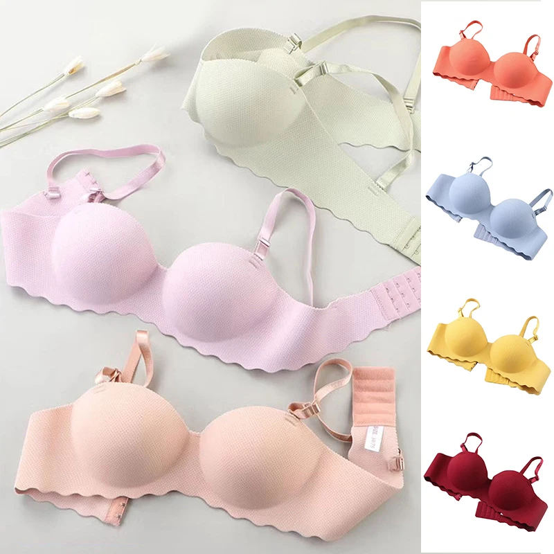 Sexy Women Bras Fashion Push Up Lingerie Wireless Bralette Solid Brassiere Underwear Female Intimates Soft Tube Top Underwear
Sexy Women Bras Fashion Push Up Lingerie Wireless Bralette Solid Brassiere Underwear Female Intimates Soft Tube Top Underwear