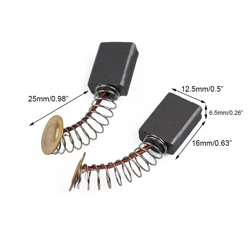 2022 Factory Workshop Carbon Brushes Motor Brushes For Electric Motors Replacement Part 16 X 12.5 X 6.5mm 4pcs
2022 Factory Workshop Carbon Brushes Motor Brushes For Electric Motors Replacement Part 16 X 12.5 X 6.5mm 4pcs