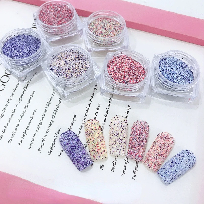 6 Colors Like Woolen Fabric Nail Art Powder Winter Woolly Nail Accessories Sugar Woolen Wool-like Glitters for Pro Nails
6 Colors Like Woolen Fabric Nail Art Powder Winter Woolly Nail Accessories Sugar Woolen Wool-like Glitters for Pro Nails