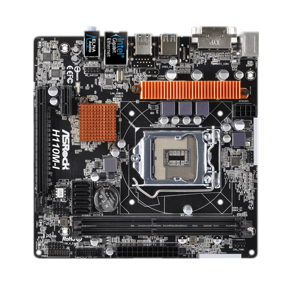 Материнская плата H110 ASRock H110M-I LGA 1151 2 × DDR4 32 Гб PCI-E 3,0 SATA III Micro ATX для процессоров 6-го поколения Core i7/i5/i3/Pentium/Celeron
Материнская плата H110 ASRock H110M-I LGA 1151 2 × DDR4 32 Гб PCI-E 3,0 SATA III Micro ATX для процессоров 6-го поколения Core i7/i5/i3/Pentium/Celeron