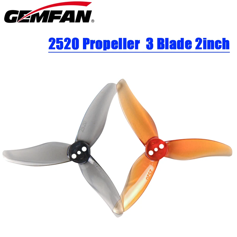 Gemfan Hurricane 2520 2.5X2X3 3-лопастной Пропеллер для FPV Freestyle 2,5-дюймовый Дрон 1106 1404 (4CW + 4CCW)
Gemfan Hurricane 2520 2.5X2X3 3-лопастной Пропеллер для FPV Freestyle 2,5-дюймовый Дрон 1106 1404 (4CW + 4CCW)