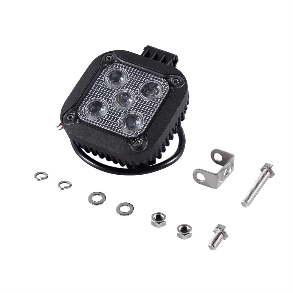 Waterproof IP67 DC 12-60V 15W Aluminum LED Work Light Lamp For SUV Car Truck 900 LM Rapid Cooling Battery Protection
Waterproof IP67 DC 12-60V 15W Aluminum LED Work Light Lamp For SUV Car Truck 900 LM Rapid Cooling Battery Protection
