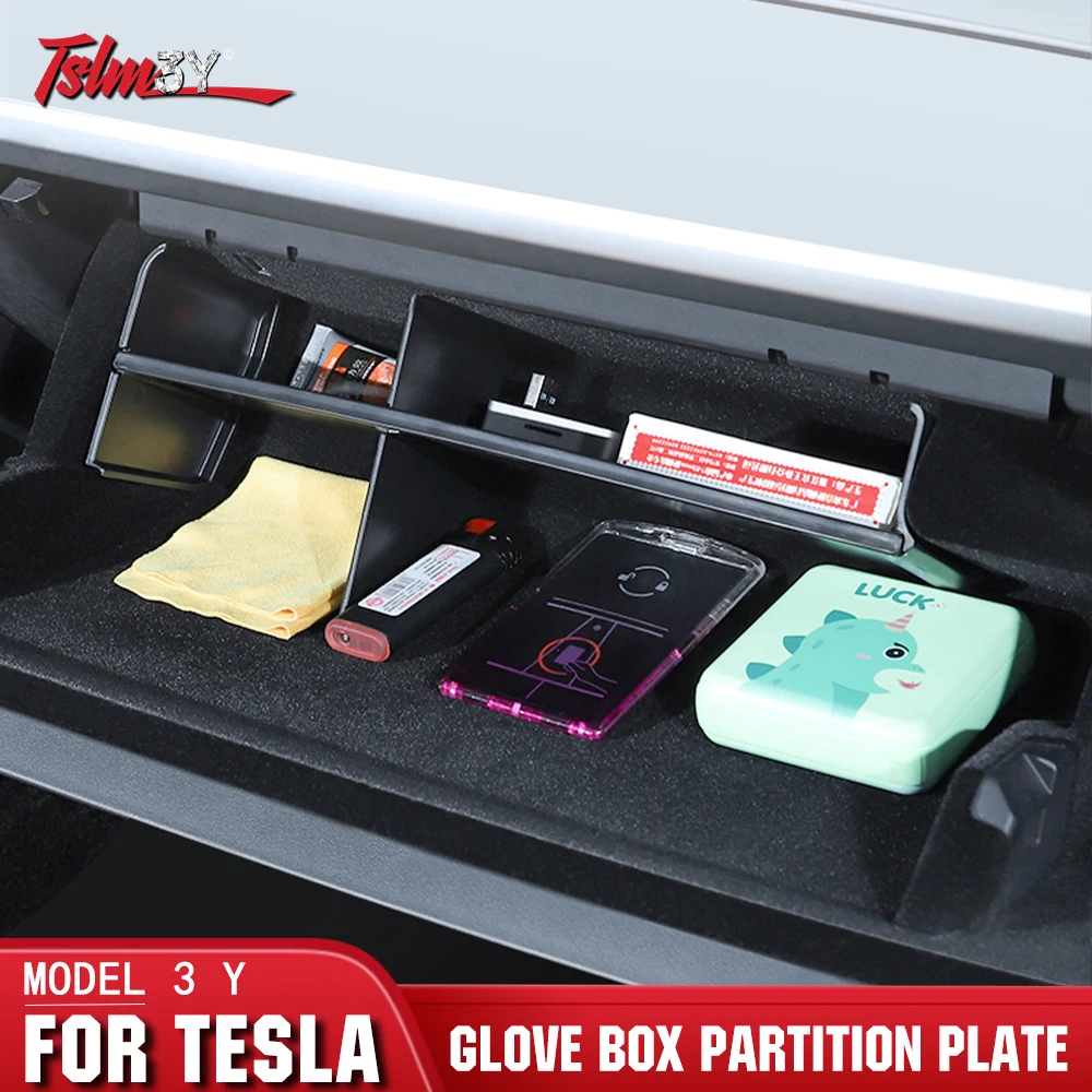 For Tesla Model 3 Y 2017-2021 Car Glove Box Partition Plate Separator Center Console Storage Glovebox Container Organizer Shelf
For Tesla Model 3 Y 2017-2021 Car Glove Box Partition Plate Separator Center Console Storage Glovebox Container Organizer Shelf