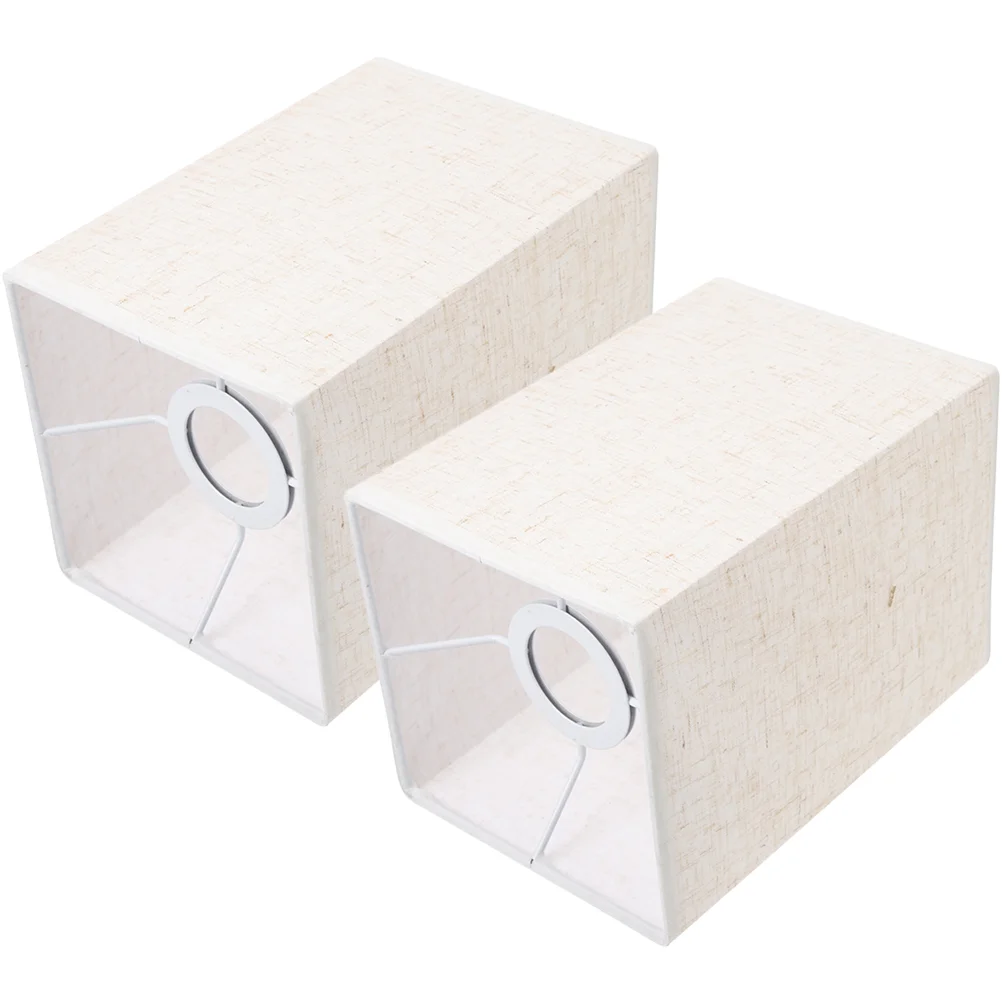 2Pcs Bedside Light Lampshade Modern Style Linen Light Shade Wall Light Chandelier Lamp Shade
2Pcs Bedside Light Lampshade Modern Style Linen Light Shade Wall Light Chandelier Lamp Shade