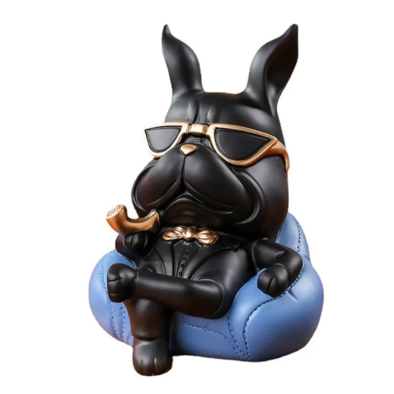 Creative French Bulldog Sculpture Dog Statue Desktop Decoration Sculpture Miniature Model Animal Figurine Resin Craft Room Decor
Creative French Bulldog Sculpture Dog Statue Desktop Decoration Sculpture Miniature Model Animal Figurine Resin Craft Room Decor