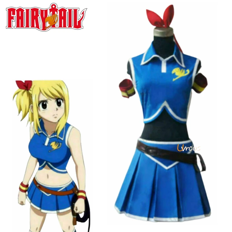 Anime Fairy Tail Cosplay Costume Lucy Heartfilia Backless Polyester Adult Women Halloween Party Dress
Anime Fairy Tail Cosplay Costume Lucy Heartfilia Backless Polyester Adult Women Halloween Party Dress
