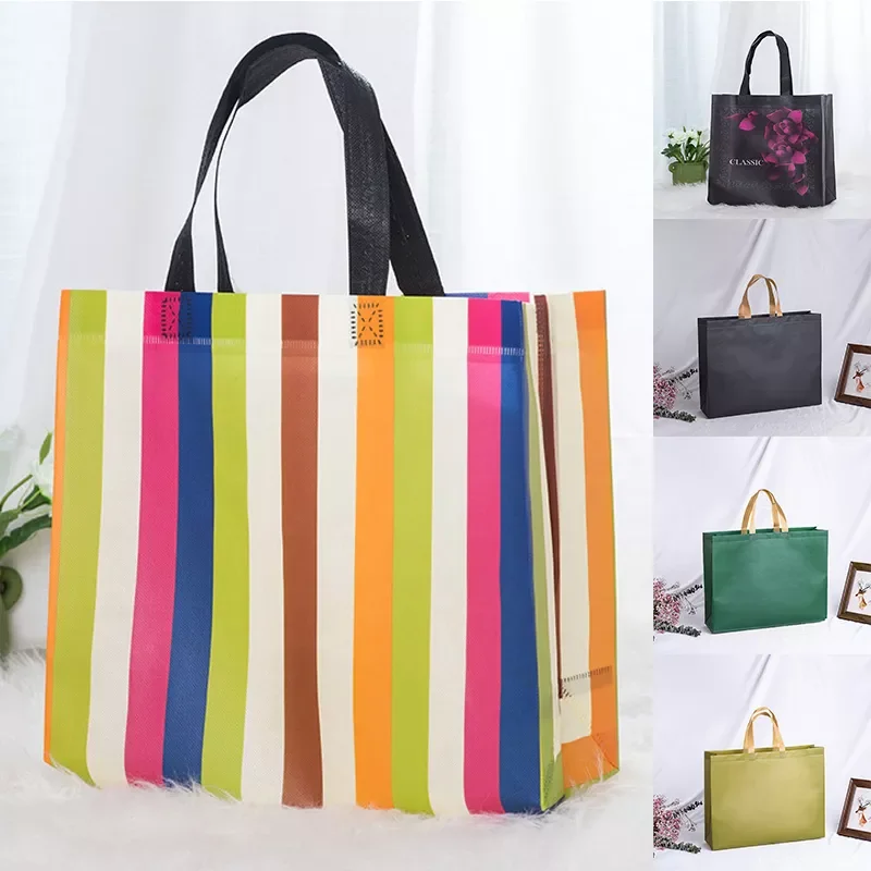 Hot Simple Design Foldable Non-woven Fabric Foldable Shopping Bag Reusable Tote Pouch Women Travel Storage Handbag Bag DIY
Hot Simple Design Foldable Non-woven Fabric Foldable Shopping Bag Reusable Tote Pouch Women Travel Storage Handbag Bag DIY