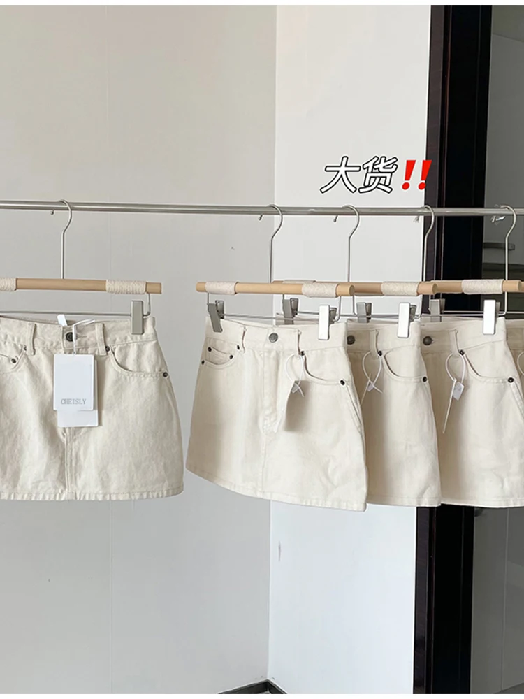 Женская джинсовая мини-юбка с завышенной талией, однотонная трапециевидная винтажная юбка в американском стиле, Y2K, 2000
Женская джинсовая мини-юбка с завышенной талией, однотонная трапециевидная винтажная юбка в американском стиле, Y2K, 2000