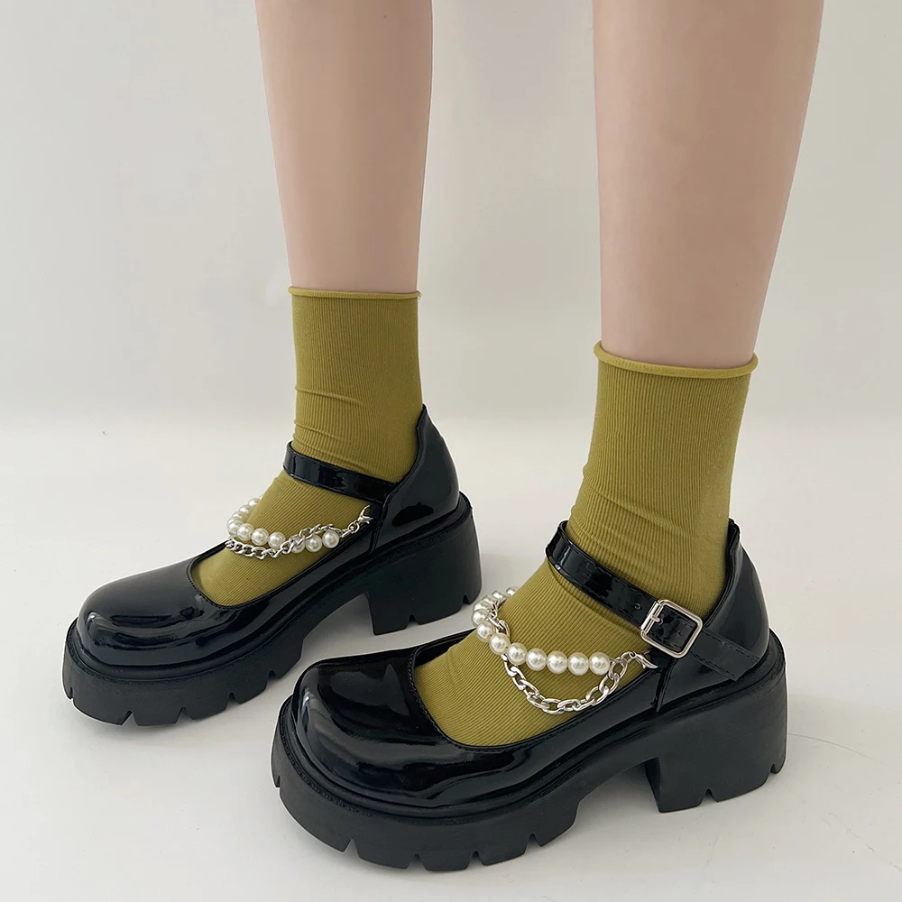 Shoes Woman 2022 Black Flats Pearl Decorateion Female Footwear British Style Oxfords New Retro Beading Dress Preppy Leather Comf
Shoes Woman 2022 Black Flats Pearl Decorateion Female Footwear British Style Oxfords New Retro Beading Dress Preppy Leather Comf