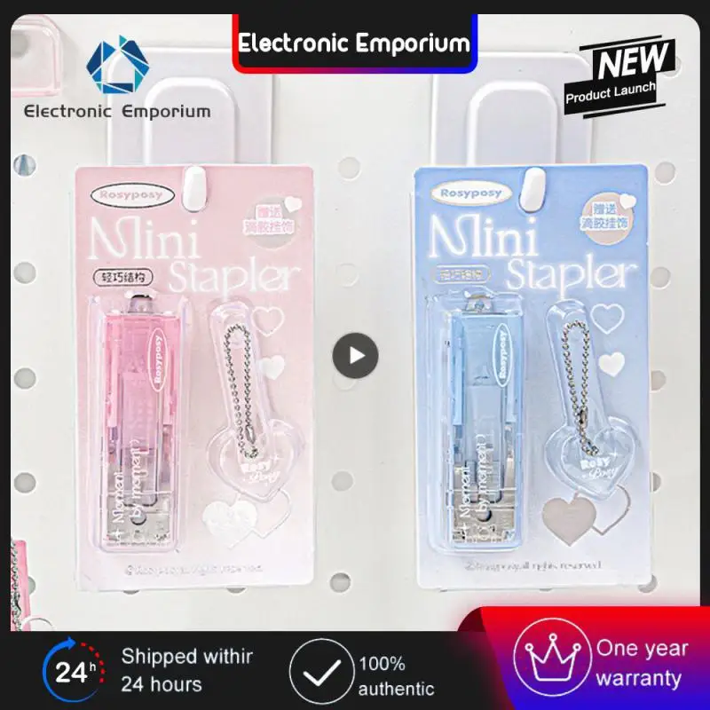 Mini Stapler Convenient Great For Students Stationery High-quality Materials Easy To Use Cute And Stylish Design Binding Machine
Mini Stapler Convenient Great For Students Stationery High-quality Materials Easy To Use Cute And Stylish Design Binding Machine