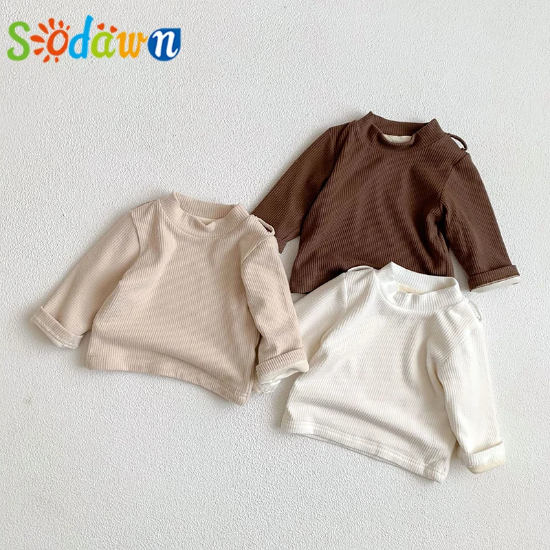 Осенне-зимняя одежда для малышей Sodawn, бархатный утепленный теплый топ для новорожденных, одежда для маленьких девочек
Осенне-зимняя одежда для малышей Sodawn, бархатный утепленный теплый топ для новорожденных, одежда для маленьких девочек