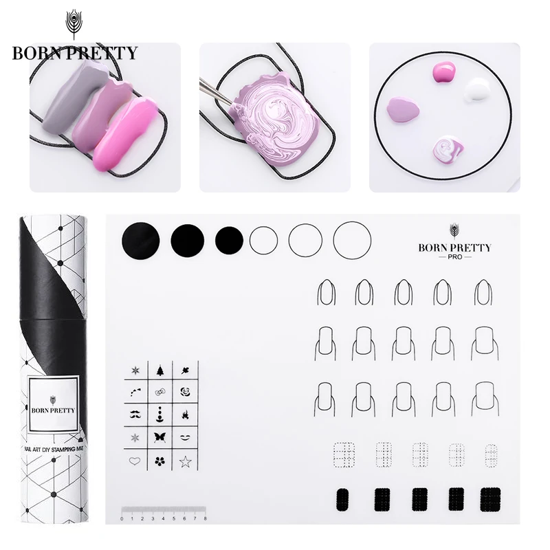 BORN PRETTY Pro 1 Roll Stamp Silicone Pad Mat For Stamping Plates DIY Painting Nail Art Design All For Nails Manicure Nail Tools
BORN PRETTY Pro 1 Roll Stamp Silicone Pad Mat For Stamping Plates DIY Painting Nail Art Design All For Nails Manicure Nail Tools