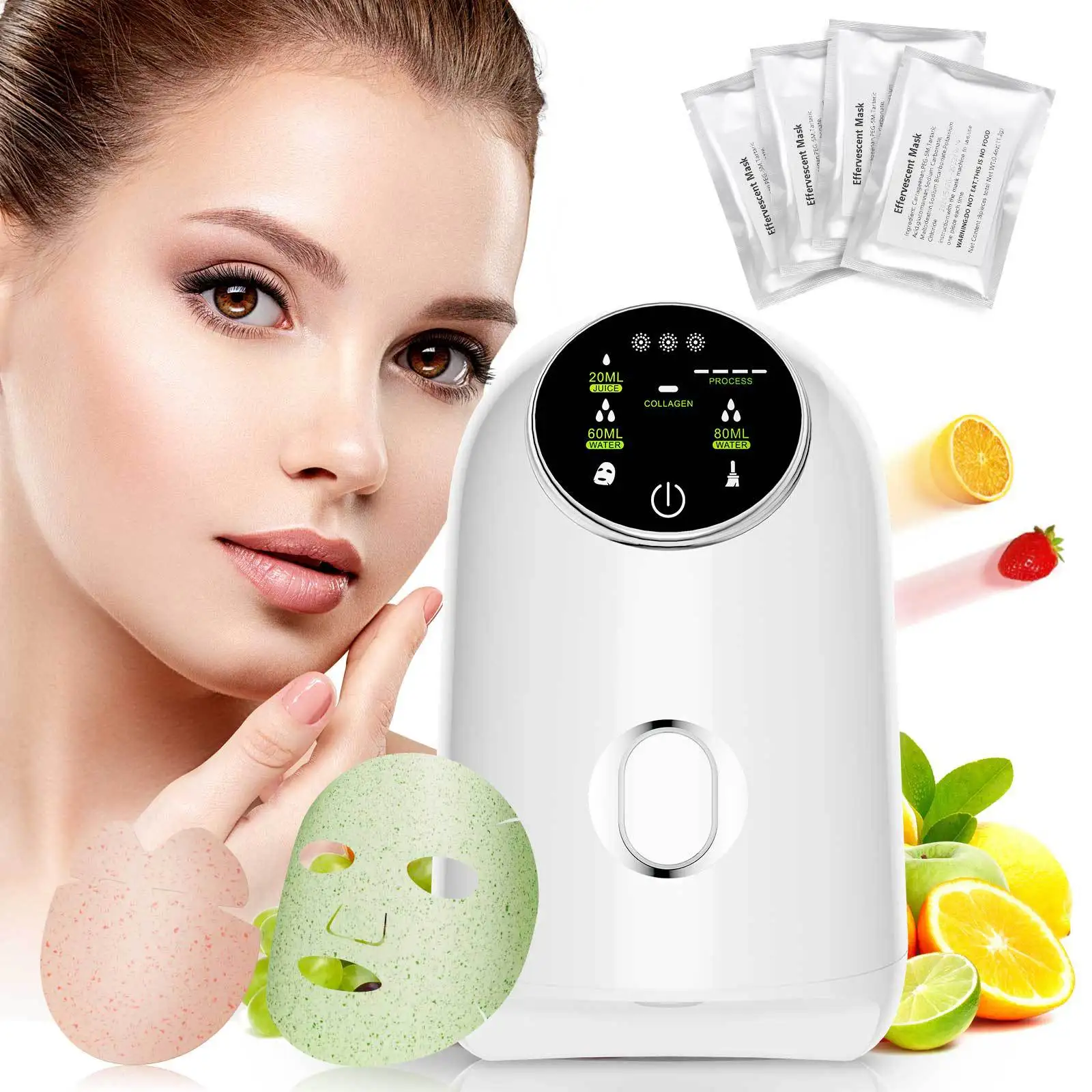 Facial Mask Machine DIY Automatic Fruit Natural Vegetable Collagen Home Beauty Salon SPA Care Facial Care Facial Mask Machine
Facial Mask Machine DIY Automatic Fruit Natural Vegetable Collagen Home Beauty Salon SPA Care Facial Care Facial Mask Machine