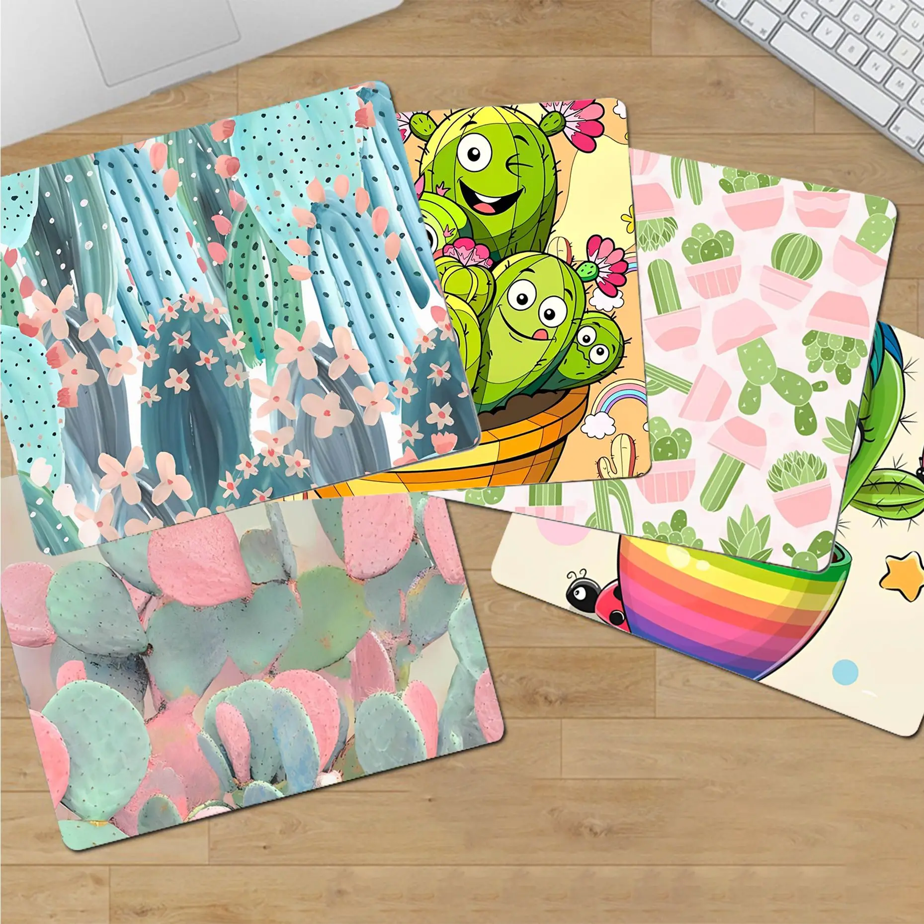 Cartoon Art Summer Cactus Comfort Anti-Slip Table Mat Computer Keyboard Pad Games Pad Desk Mat For PC Mouse Carpet
Cartoon Art Summer Cactus Comfort Anti-Slip Table Mat Computer Keyboard Pad Games Pad Desk Mat For PC Mouse Carpet