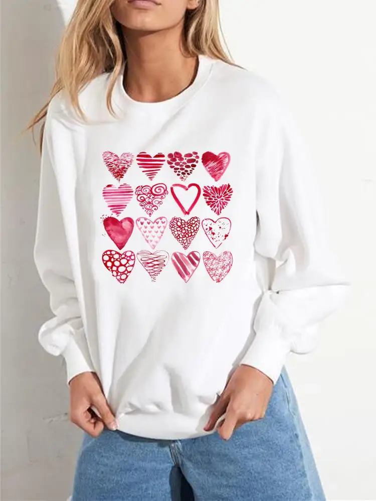 Clothes Casual Print Fashion Clothing Graphic Sweatshirts Women Love Valentine Trend Wear Autumn Spring Pullovers
Clothes Casual Print Fashion Clothing Graphic Sweatshirts Women Love Valentine Trend Wear Autumn Spring Pullovers