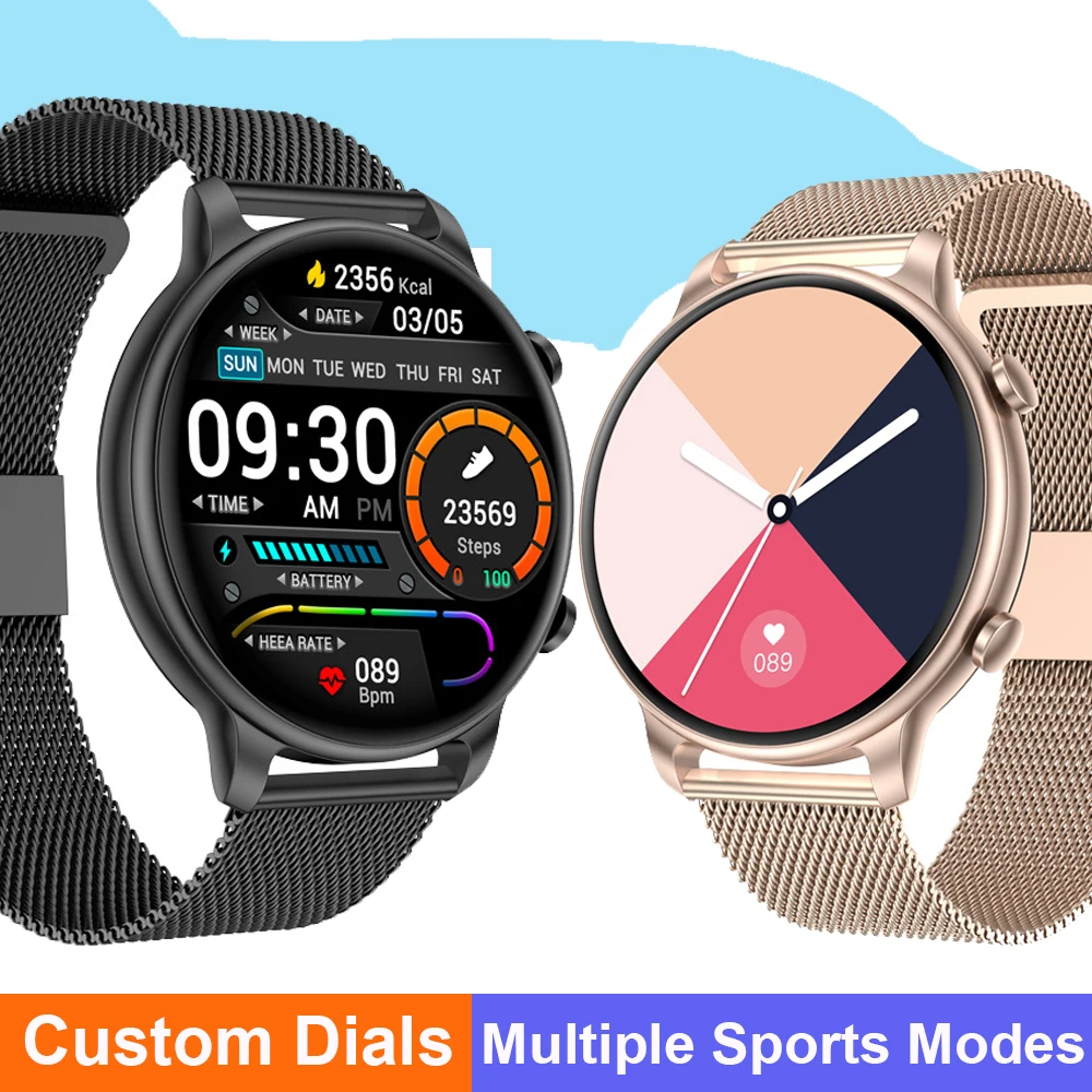 

Умные часы PK W69 для мужчин и женщин, умные часы с сенсорным экраном 2023 дюйма, ультрадолгий Срок службы батареи, пользовательские циферблаты, несколько спортивных режимов