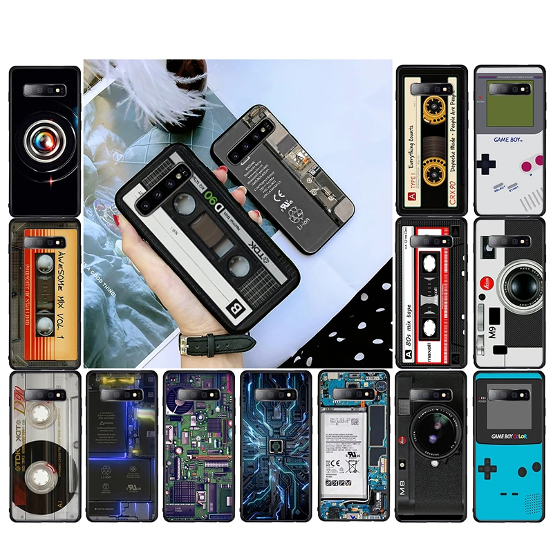 Camera Cassette Game Boy Battery Circuit Phone Case For Samsung S23 S22 S20 Ultra S20 S22 Plus S10 S9 Plus S21 Plus S10E Plus
Camera Cassette Game Boy Battery Circuit Phone Case For Samsung S23 S22 S20 Ultra S20 S22 Plus S10 S9 Plus S21 Plus S10E Plus