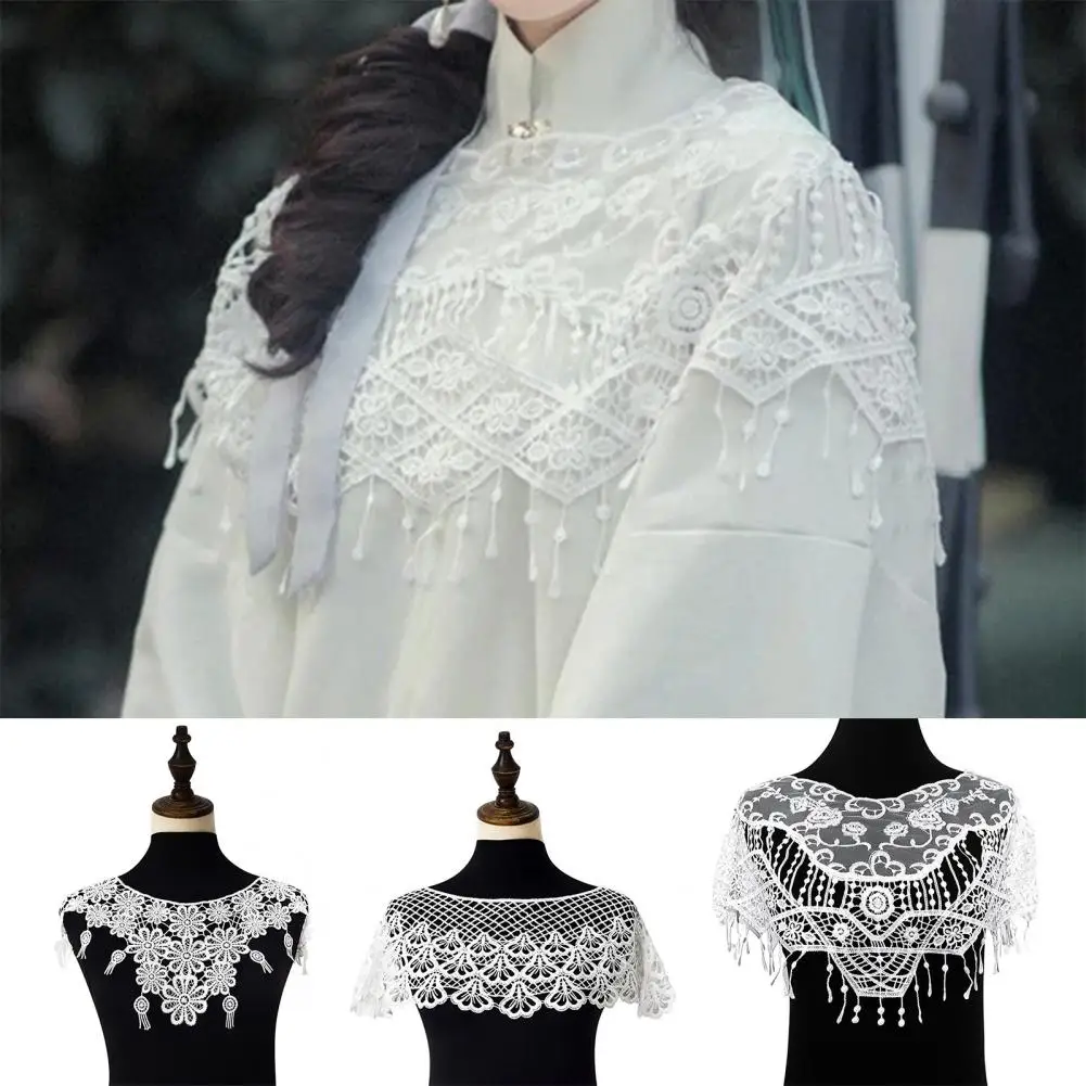 Summer O-neck Tassel Hollow Crochet Shawl See-through Ultra-thin Short Coat Cover Up Sling Versatile Shawl
Summer O-neck Tassel Hollow Crochet Shawl See-through Ultra-thin Short Coat Cover Up Sling Versatile Shawl