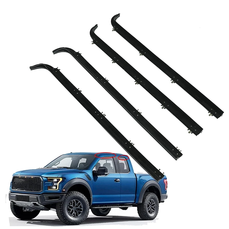 Комплект уплотнительных лент для окон и дверей автомобиля Ford F150 F250 F350 Mustang 1987- 1997, 4 шт.
Комплект уплотнительных лент для окон и дверей автомобиля Ford F150 F250 F350 Mustang 1987- 1997, 4 шт.