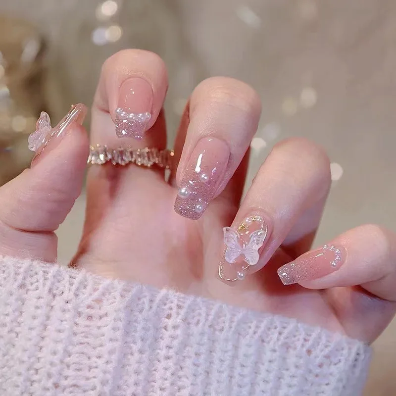 24Pcs Detachable False Nails Ballerina Blue Wearable Fake Nails Full Cover Nail Tips Fake Nail with Moon Design Press on Nails
24Pcs Detachable False Nails Ballerina Blue Wearable Fake Nails Full Cover Nail Tips Fake Nail with Moon Design Press on Nails