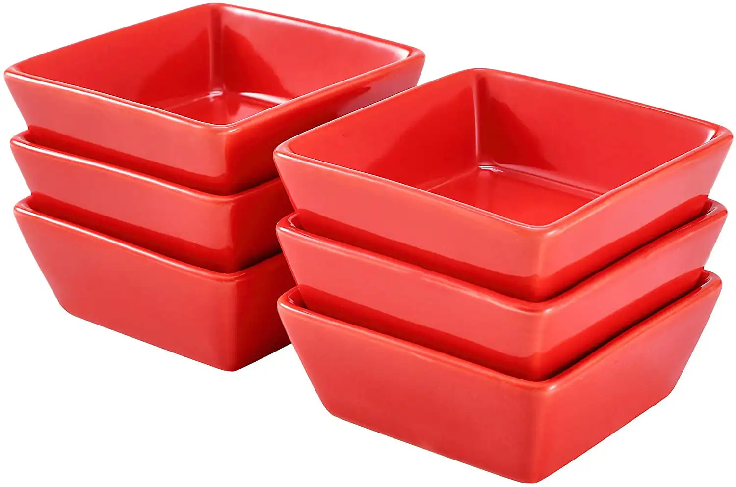 Ceramic Square Baking Ramekins for Souffl, Crme Brulee, Jams, Dipping Sauces, French
Ceramic Square Baking Ramekins for Souffl, Crme Brulee, Jams, Dipping Sauces, French