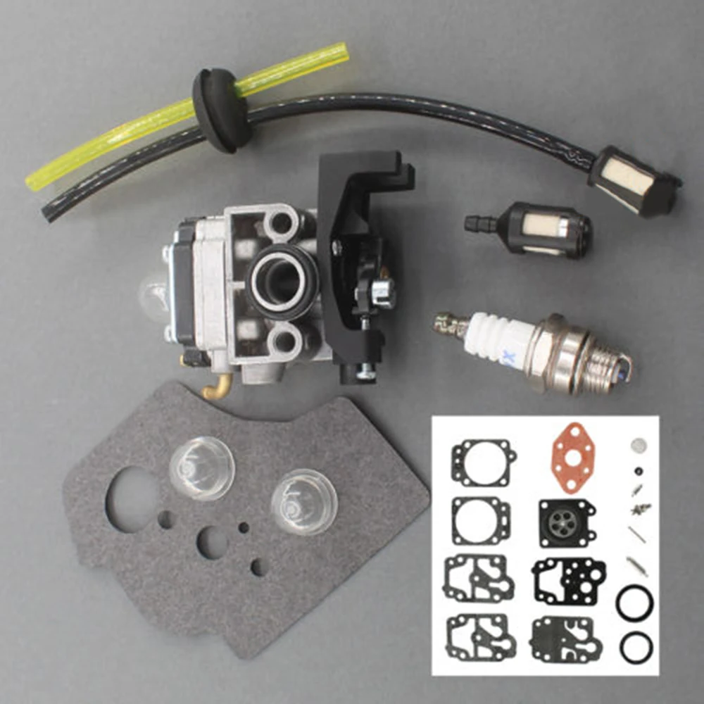 Carburetor Carb Kit Fuel Line Filter Primer Bulbs Spark Plug For Honda GX35 HHT35 HHT35S Lawn Mower Replacement Parts
Carburetor Carb Kit Fuel Line Filter Primer Bulbs Spark Plug For Honda GX35 HHT35 HHT35S Lawn Mower Replacement Parts