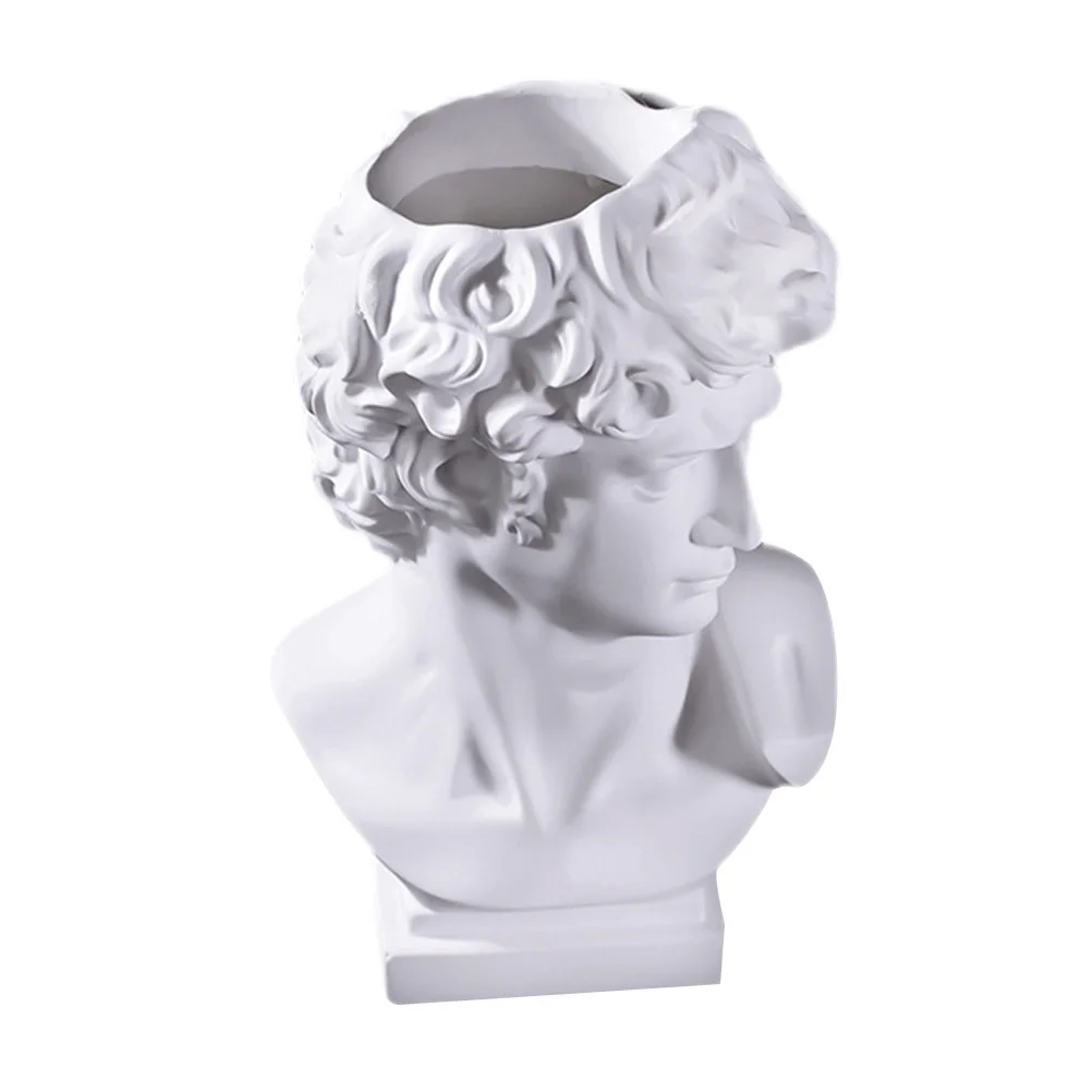 Cactus Decor David Vase Dried Flower Resin Floral Arrangement Container Cement Pen Holder White Decorative
Cactus Decor David Vase Dried Flower Resin Floral Arrangement Container Cement Pen Holder White Decorative