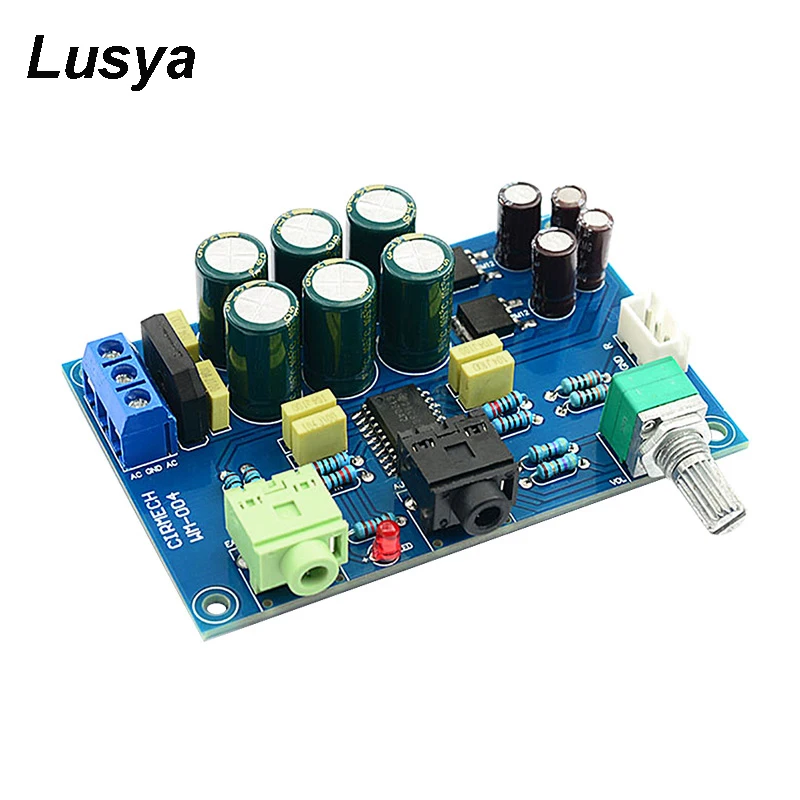 TPA6120A2 HIFI Headphone Amplifier Board Enthusiast Headphones AMP Amplificador Zero Noise Diy Kit Finished Board 
TPA6120A2 HIFI Headphone Amplifier Board Enthusiast Headphones AMP Amplificador Zero Noise Diy Kit Finished Board