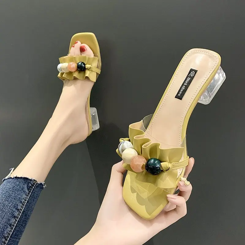Shoes Women High heel Slippers Women's 2022 New Summer New Fashion Sandals Heels Women Open Toe Shoes Sandals Women Shoes Luxury
Shoes Women High heel Slippers Women's 2022 New Summer New Fashion Sandals Heels Women Open Toe Shoes Sandals Women Shoes Luxury