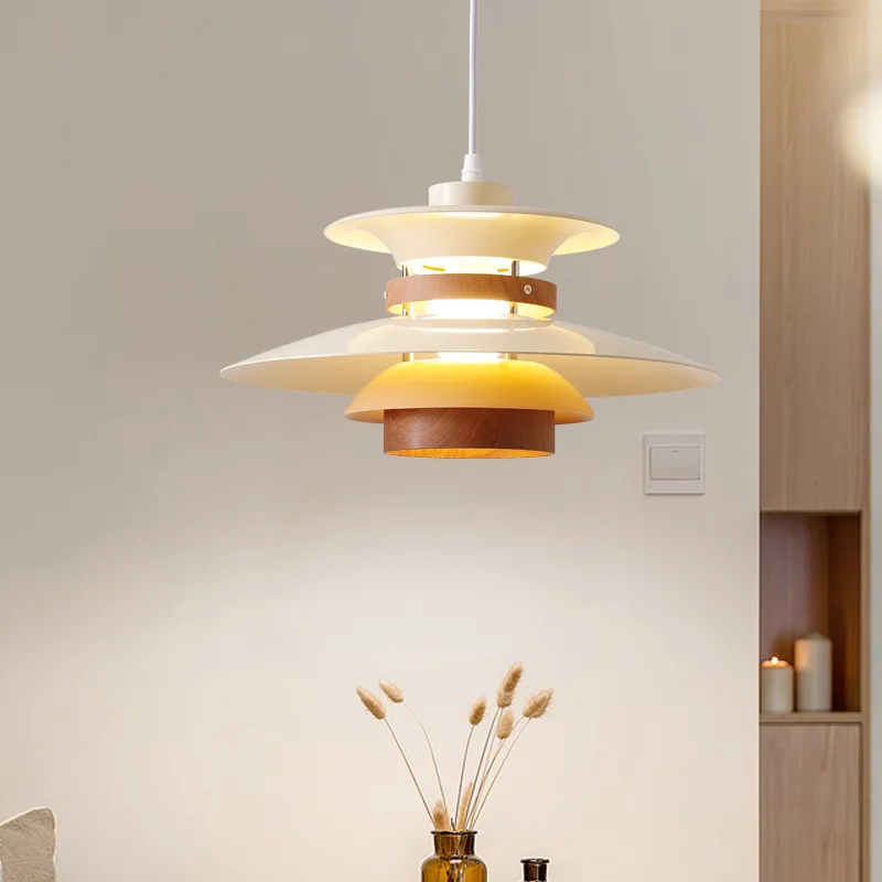 Modern Design Pendant Light Nordic Walnut Umbrella Shape LED Suspend Lamp for Living Room Parlor Foyer Lustres Luminaire
Modern Design Pendant Light Nordic Walnut Umbrella Shape LED Suspend Lamp for Living Room Parlor Foyer Lustres Luminaire