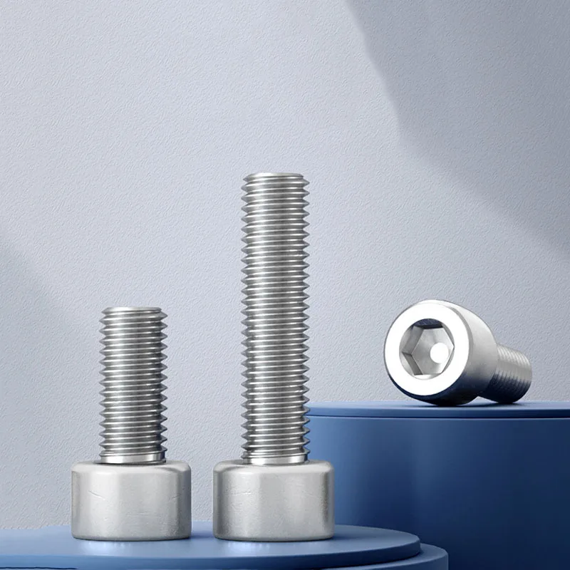 10Pcs M3 M4 M5 M6 M8 201 Stainless Steel Screw Grade 6.8 DIN912 Hexagon Socket Head Cap Allen Screw Thread Length 5~60mm Bolt
10Pcs M3 M4 M5 M6 M8 201 Stainless Steel Screw Grade 6.8 DIN912 Hexagon Socket Head Cap Allen Screw Thread Length 5~60mm Bolt