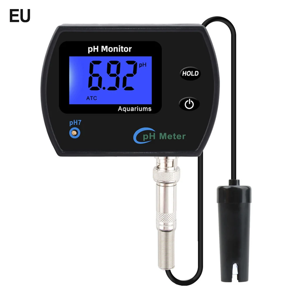 PH990 Water Quality Monitor for Aquariums Hydroponics Labs Easy Calibration Replaceable Probe Clear LCD Display
PH990 Water Quality Monitor for Aquariums Hydroponics Labs Easy Calibration Replaceable Probe Clear LCD Display