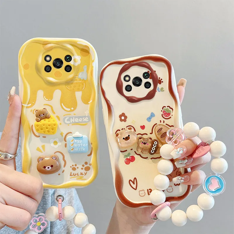 3D Fashion Luxury Adorable Doll Cartoon Soft Silicon Phone Case On For Xiaomi Poco X3 NFC X3 Pro Pocox3 Wristbang Back Cover
3D Fashion Luxury Adorable Doll Cartoon Soft Silicon Phone Case On For Xiaomi Poco X3 NFC X3 Pro Pocox3 Wristbang Back Cover