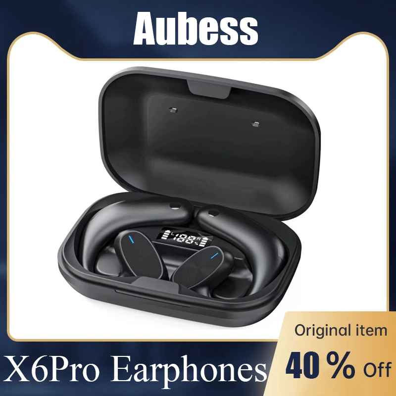 For Xiaomi Bone Conduction Headphones TWS Wireless Bluetooth Headset Noise Reduction IPX6 Waterproof Sports Earphone With Mic
For Xiaomi Bone Conduction Headphones TWS Wireless Bluetooth Headset Noise Reduction IPX6 Waterproof Sports Earphone With Mic