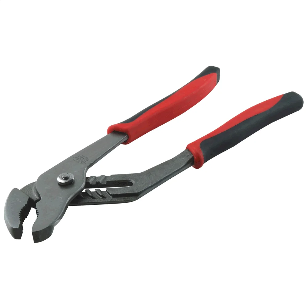 12" Groove Joint Pliers, Ergonomic Vinyl Handle
