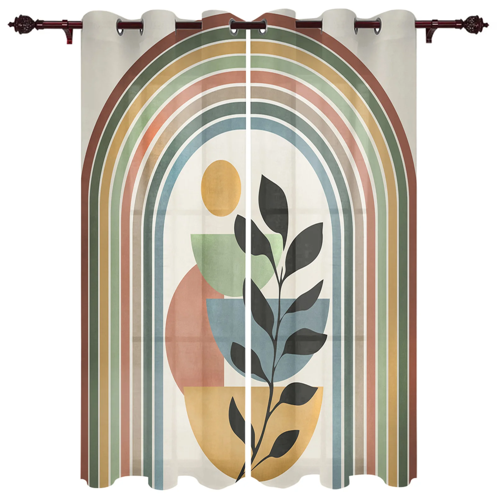 Радужные Ретро средневековые геометрические оконные занавески s для детской комнаты гостиной занавески панели балдахины занавески для кух...
Радужные Ретро средневековые геометрические оконные занавески s для детской комнаты гостиной занавески панели балдахины занавески для кух...