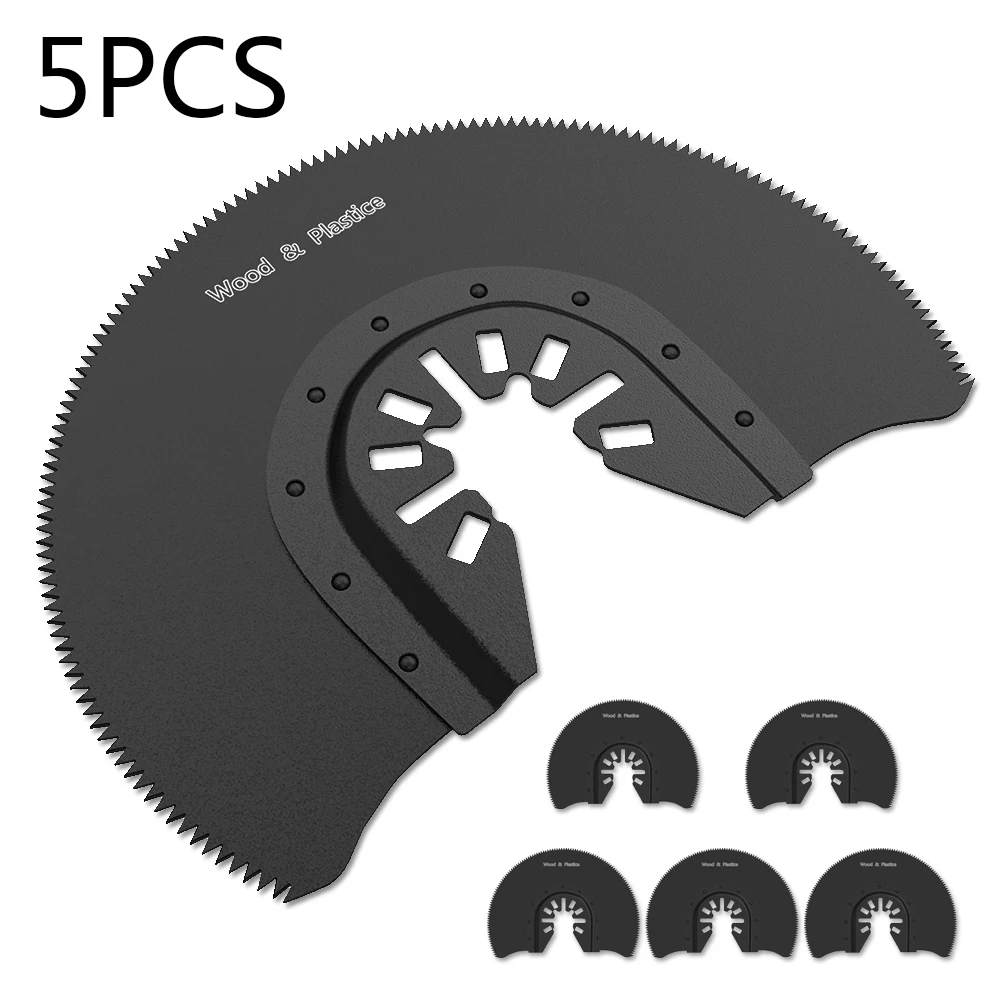 5pcs 88mm Semi-circular Saw Blade Swing Type Multi-function Tool Saw Blade Carbide Segment Saw Blade for Wood Metal Cutting
5pcs 88mm Semi-circular Saw Blade Swing Type Multi-function Tool Saw Blade Carbide Segment Saw Blade for Wood Metal Cutting