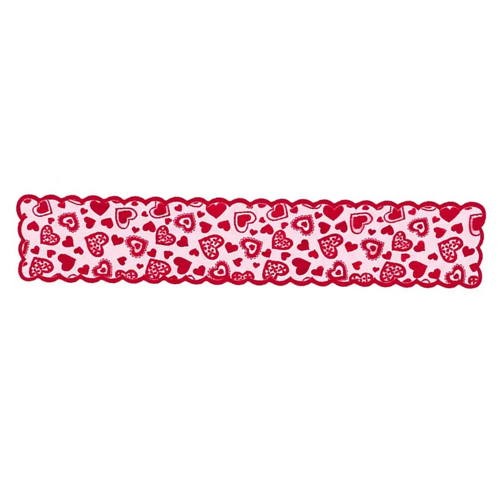 Tablecloth Table Runner 13*72inch Christmas Heart Red Home Decoration Lace Table Runner Polyester Table Cloth
Tablecloth Table Runner 13*72inch Christmas Heart Red Home Decoration Lace Table Runner Polyester Table Cloth