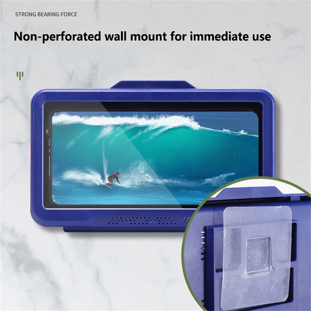 Bathroom Toilet Mobile Phone Holder Box for Waterproof Bathing Watching TV Chasing Drama Wall Mounted Soap Bracket Phone Holder
Bathroom Toilet Mobile Phone Holder Box for Waterproof Bathing Watching TV Chasing Drama Wall Mounted Soap Bracket Phone Holder