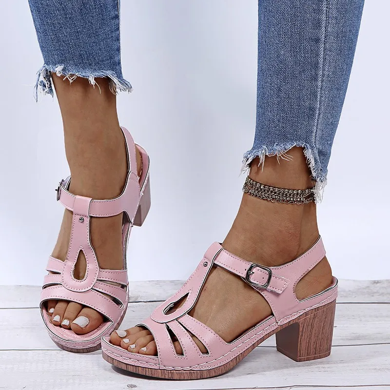 2021Summer Shoes Women High Heels Sandals Casual Woman Heeled Shoes Women Sandals Peep Toe Mother Shoes Square
2021Summer Shoes Women High Heels Sandals Casual Woman Heeled Shoes Women Sandals Peep Toe Mother Shoes Square