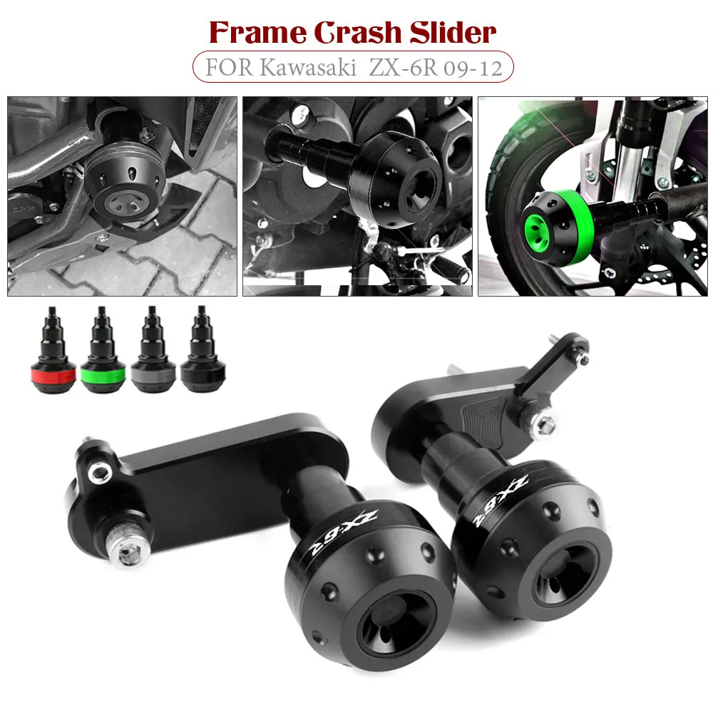 Motorcycle Falling Protection Frame Slider Fairing Guard Crash Pad Protector for KAWASAKI NINJA ZX-6R 636 ZX6R 2009-2012
Motorcycle Falling Protection Frame Slider Fairing Guard Crash Pad Protector for KAWASAKI NINJA ZX-6R 636 ZX6R 2009-2012