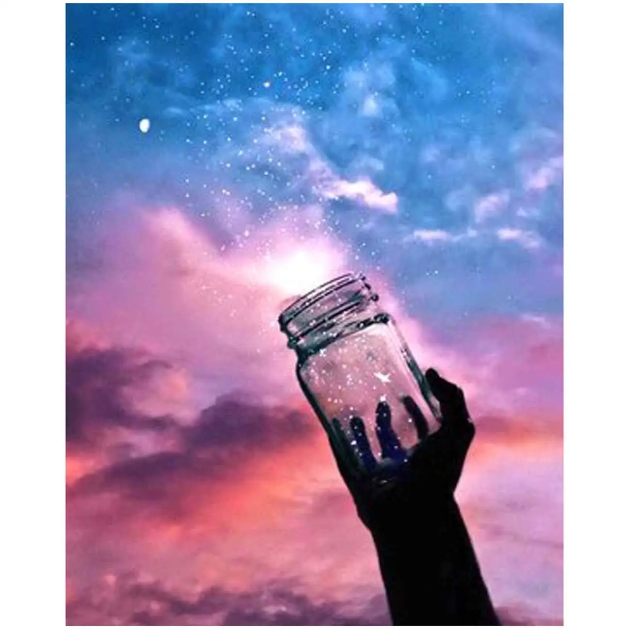 5D Diamond Painting The Sky is The Bottle Full Drill by Number Kits for Adults, DIY Diamond Set Arts Craft Decorations a0609
5D Diamond Painting The Sky is The Bottle Full Drill by Number Kits for Adults, DIY Diamond Set Arts Craft Decorations a0609