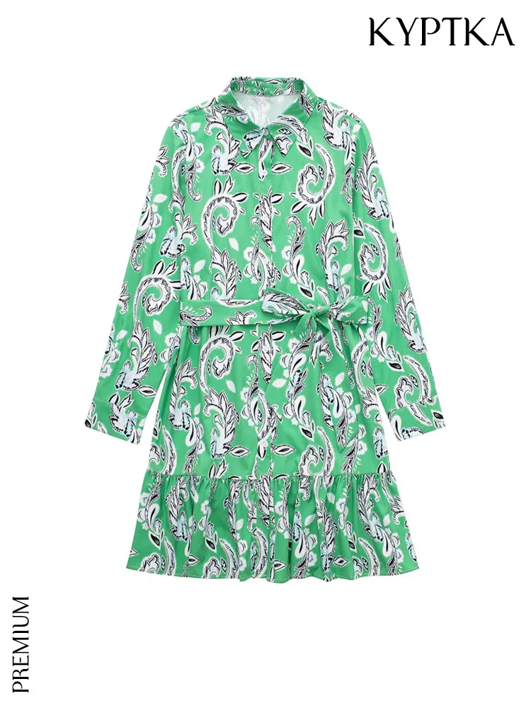 Женское мини-платье с поясом KYPTKA, черное винтажное платье с длинным рукавом, на пуговицах, с принтом, на лето 2019
Женское мини-платье с поясом KYPTKA, черное винтажное платье с длинным рукавом, на пуговицах, с принтом, на лето 2019