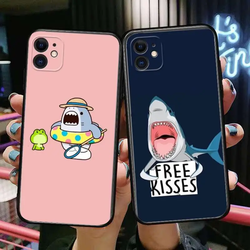 Cute Shark Pattern Letters Phone Cases For iphone 14 13 Pro Max case 12 11 Pro Max 8 PLUS 7PLUS 6S XR X XS 6 mini se mobile cell
Cute Shark Pattern Letters Phone Cases For iphone 14 13 Pro Max case 12 11 Pro Max 8 PLUS 7PLUS 6S XR X XS 6 mini se mobile cell