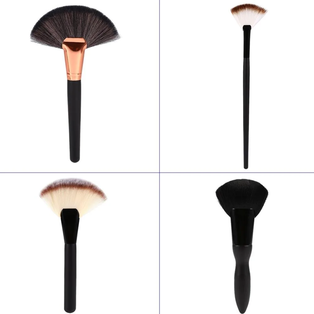 Makeup Brushes pincel maquiagem 1PC Soft Fan Shaped Powder Foundation Blush Face Brushes Cosmetics 4 Styles Make Up Beauty Tools 
Makeup Brushes pincel maquiagem 1PC Soft Fan Shaped Powder Foundation Blush Face Brushes Cosmetics 4 Styles Make Up Beauty Tools
