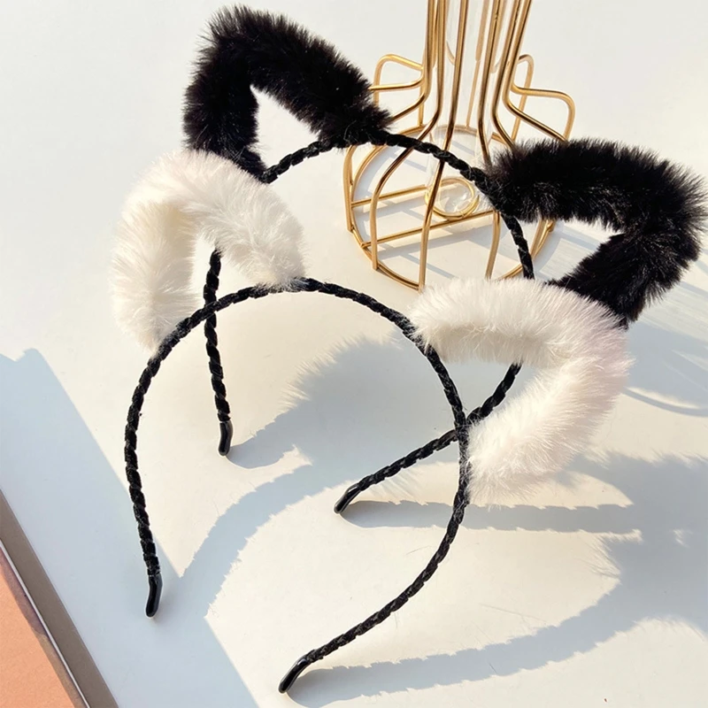 Ear Headband Faux Fur Ears Animal Hair Hoop Cosplay Cute Fox Fur Ear Hair Hoops Night Party Anime Lolita
Ear Headband Faux Fur Ears Animal Hair Hoop Cosplay Cute Fox Fur Ear Hair Hoops Night Party Anime Lolita